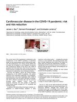 Cardiovascular disease in the COVID-19 pandemic: risk and risk reduction