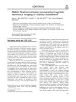 Hybrid Positron emission tomography/magnetic resonance imaging in viability assessment