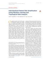 Individualized patient risk stratification using machine learning and topological data analysis