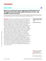 Resource and infrastructure-appropriate management of ST-segment elevation myocardial infarction in low- and middle-income countries