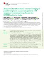 Anatomical and functional coronary imaging to predict long-term outcome in patients with suspected coronary artery disease