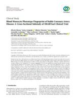 Blood monocyte phenotype fingerprint of stable coronary artery disease