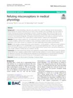 Refuting misconceptions in medical physiology