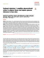 Carbonyl reductase 1 amplifies glucocorticoid action in adipose tissue and impairs glucose tolerance in lean mice