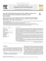 Four-and-a-half LIM domain protein 2 (FHL2) deficiency protects mice from diet-induced obesity and high FHL2 expression marks human obesity