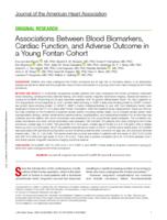 Associations between blood biomarkers, cardiac function, and adverse outcome in a young fontan cohort