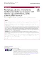 Macrophage activation syndrome in a newborn