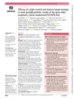 Efficacy of a tight-control and treat-to-target strategy in axial spondyloarthritis