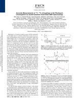 Accurate measurements of 13C-13C J-couplings in the rhodopsin chromophore by double quantum solid state NMR spectroscopy