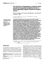 The tuf3 gene of Streptomyces-coelicolor A3(2) encodes an inessential elongation-factor tu that is apparently subjest to positive stringent control