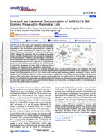 Structural and functional characterization of SARS-CoV-2 RBD domains produced in mammalian cells