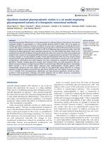 Glycoform-resolved pharmacokinetic studies in a rat model employing glycoengineered variants of a therapeutic monoclonal antibody