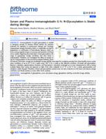 Serum and plasma immunoglobulin G Fc N-glycosylation is stable during storage