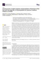 Oxonium ion guided analysis of quantitative proteomics data reveals site-specific O-glycosylation of anterior gradient protein 2 (AGR2)