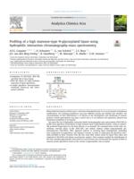 Profiling of a high mannose-type N-glycosylated lipase using hydrophilic interaction chromatography-mass spectrometry