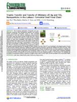 Trophic transfer and toxicity of (mixtures of) Ag and TiO2 nanoparticles in the lettuce–terrestrial snail food chain