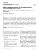 Effects of psilocybin microdosing on awe and aesthetic experiences