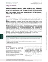 Health-related quality of life in patients with systemic sclerosis