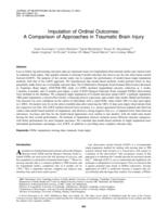 Imputation of ordinal outcomes