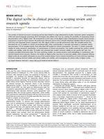 The digital scribe in clinical practice: a scoping review and research agenda