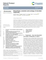 Biosynthesis, evolution and ecology of microbial terpenoids