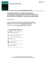 The (im)possibilities of addressing election interference and the public core of the internet in the UN GGE and OEWG