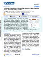 Predoped oxygenated defects activate nitrogen-doped graphene for the oxygen reduction reaction