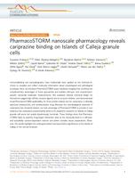 PharmacoSTORM nanoscale pharmacology reveals cariprazine binding on Islands of Calleja granule cells