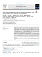 Neural connectome prospectively encodes the risk of post-traumatic stressdisorder (PTSD) symptom during the COVID-19 pandemic