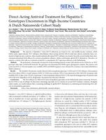 Direct-Acting Antiviral Treatment for Hepatitis C Genotypes Uncommon in High-Income Countries: A Dutch Nationwide Cohort Study (vol 8, ofab006, 2021)