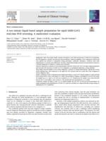 A two minute liquid based sample preparation for rapid SARS-CoV2 real-time PCR screening