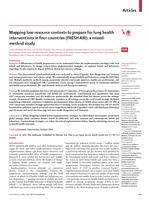 Mapping low-resource contexts to prepare for lung health interventions in four countries (FRESH AIR)