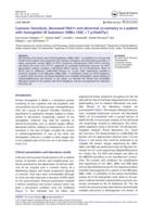 Cyanosis, hemolysis, decreased HbA1c and abnormal co-oximetry in a patient with hemoglobin M Saskatoon [HBB:c.190C > T p.His64Tyr]