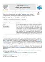The effect of robotics on six graders ' academic achievement, computational thinking skills and conceptual knowledge levels