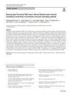 Resting-state functional MRI shows altered default-mode network functional connectivity in Duchenne muscular dystrophy patients