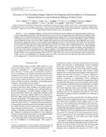 Accuracy of two circulating antigen tests for the diagnosis and surveillance of schistosoma mansoni infection in low-endemicity settings of Co boolean AND te d'Ivoire