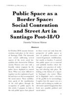 Public space as border space