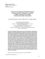 Non-linear tree height (h-d) model development and forest resource productivity assessment of Diguyo limestone forest within Northern Sierra Madre Natural Park