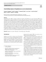 Acute kidney injury in Staphylococcus aureus bacteremia