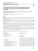 A prediction model for recurrence after translabyrinthine surgery for vestibular schwannoma