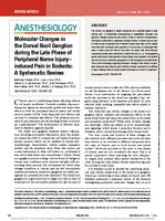 Molecular changes in the dorsal root ganglion during the late phase of peripheral nerve injury-induced pain in rodents: a systematic review