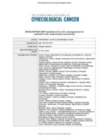 ESGO/ESTRO/ESP guidelines for the management of patients with endometrial carcinoma