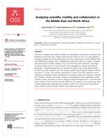 Analyzing scientific mobility and collaboration in the Middle East and North Africa