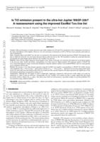 Is TiO emission present in the ultra-hot Jupiter WASP-33b?