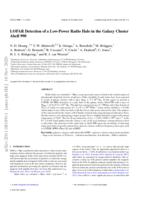 LOFAR detection of a low-power radio halo in the galaxy cluster Abell 990