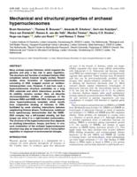 Mechanical and structural properties of archaeal hypernucleosomes