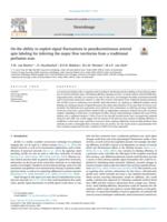 On the ability to exploit signal fluctuations in pseudocontinuous Arterial Spin Labeling for inferring the major flow territories from a traditional perfusion scan