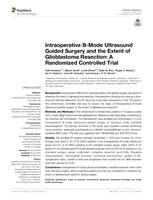Intraoperative B-mode ultrasound guided surgery and the extent of glioblastoma resection