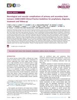 Neurological and vascular complications of primary and secondary brain tumours