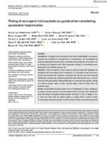 Timing of syncope in ictal asystole as a guide when considering pacemaker implantation